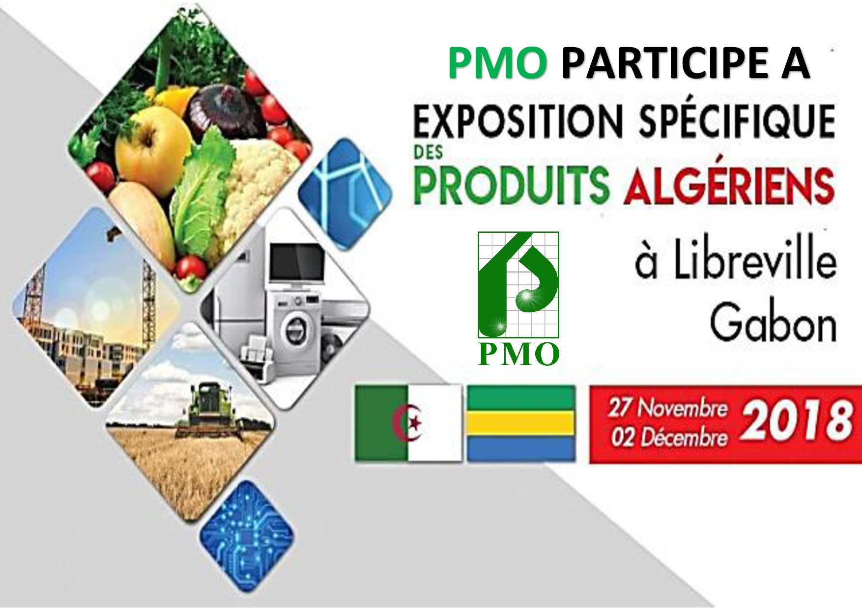PMO Participe LIBREVILLE au GABON DU 27 novembre au 02 décembre au jardin botanique de Libreville